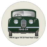 Jaguar XK120 FHC (disc wheels) 1948-54 Coaster 4